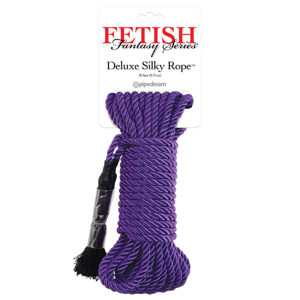 Pipedream Fetish Fantasy Deluxe Silky Rope silky bondage restraint rope - ClubX Australia